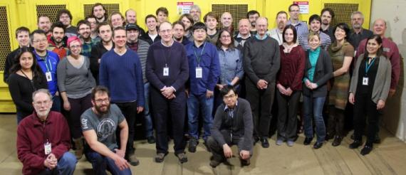one-third of the MAJORANA research team