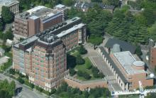 PAB Building overhead shot