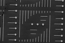 Individual nanodisks and nanorods of the golden ‘lollipops'